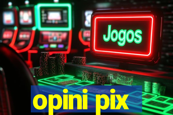 opini pix